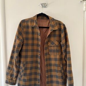 Quicksilver Reversible Men's Plaid Jacket